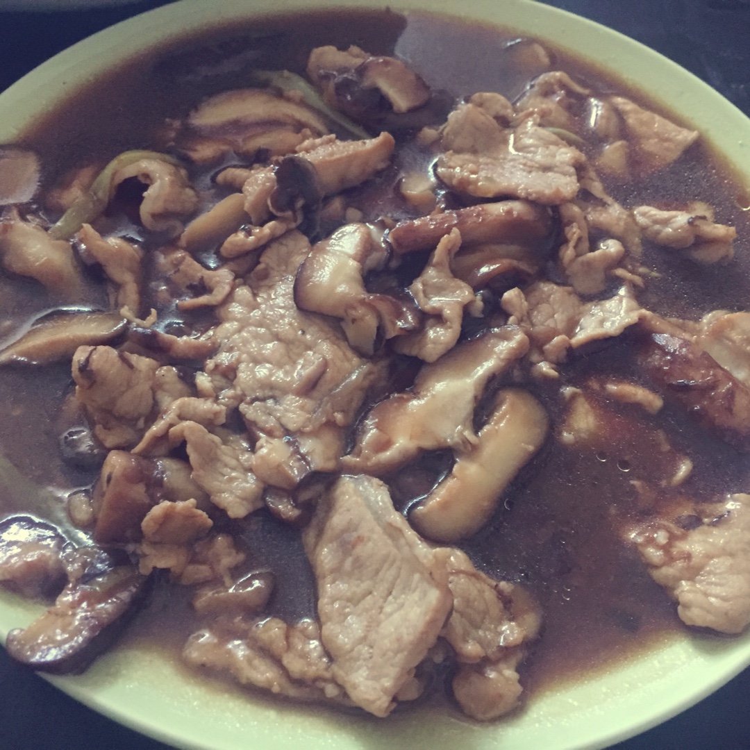 香菇肉片