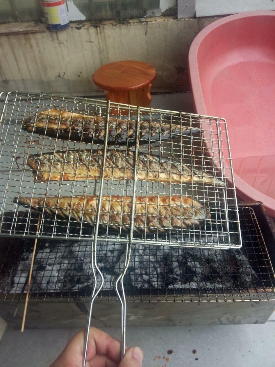 盐烤秋刀鱼