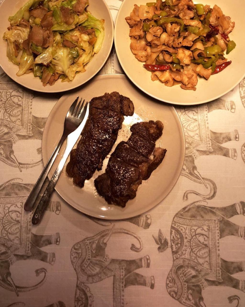 西式烤牛排——五分熟牛排十分钟即食