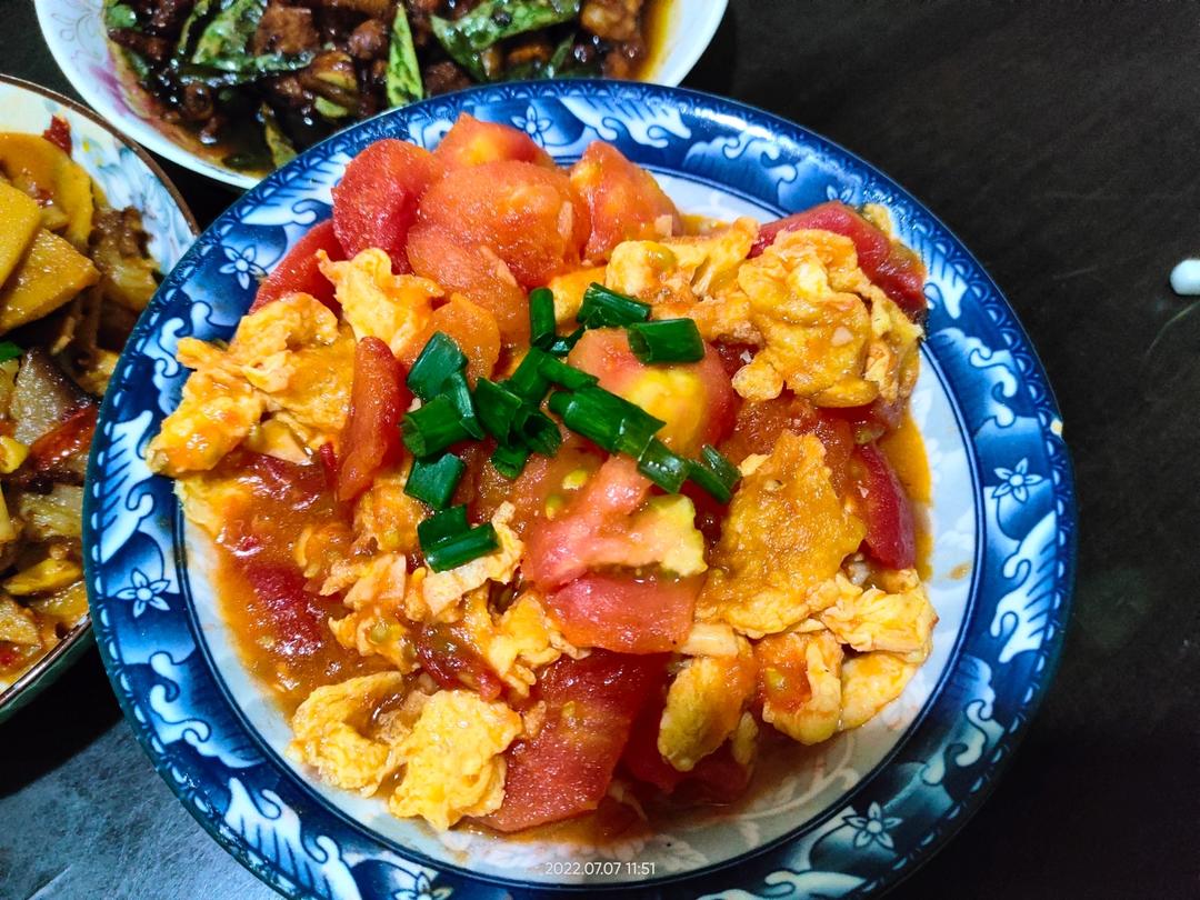 西红柿炒鸡蛋