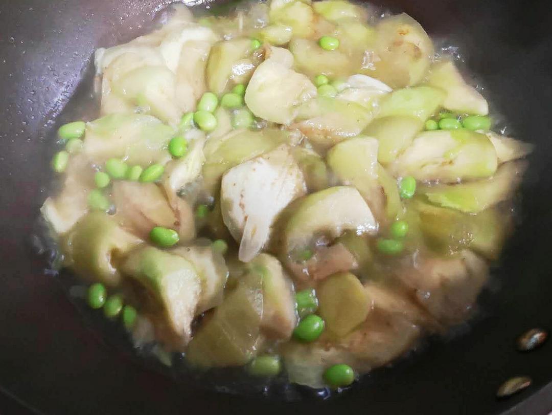 🍆茄子烧毛豆