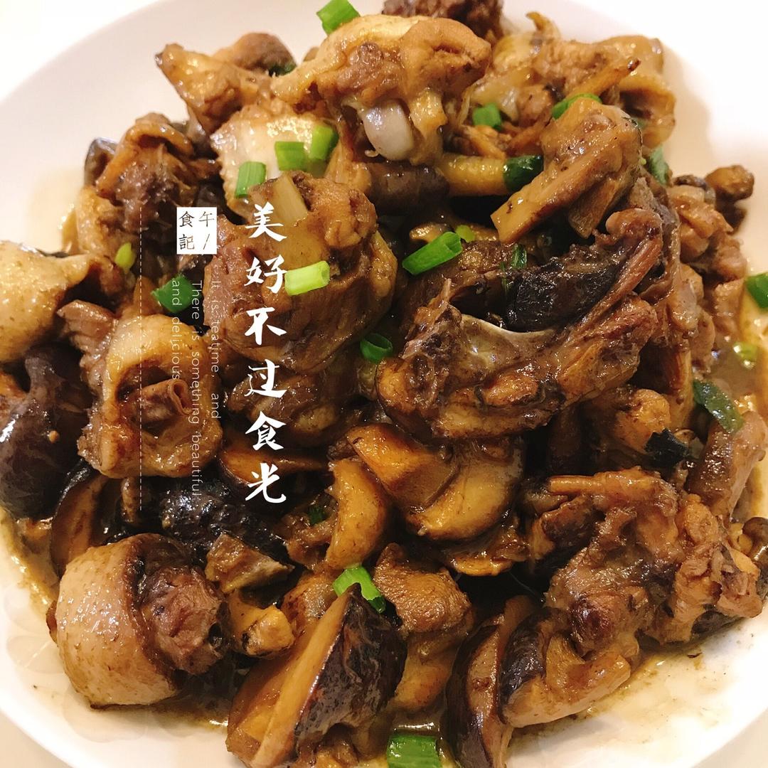 小鸡炖蘑菇粉条