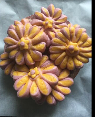 菊花馒头