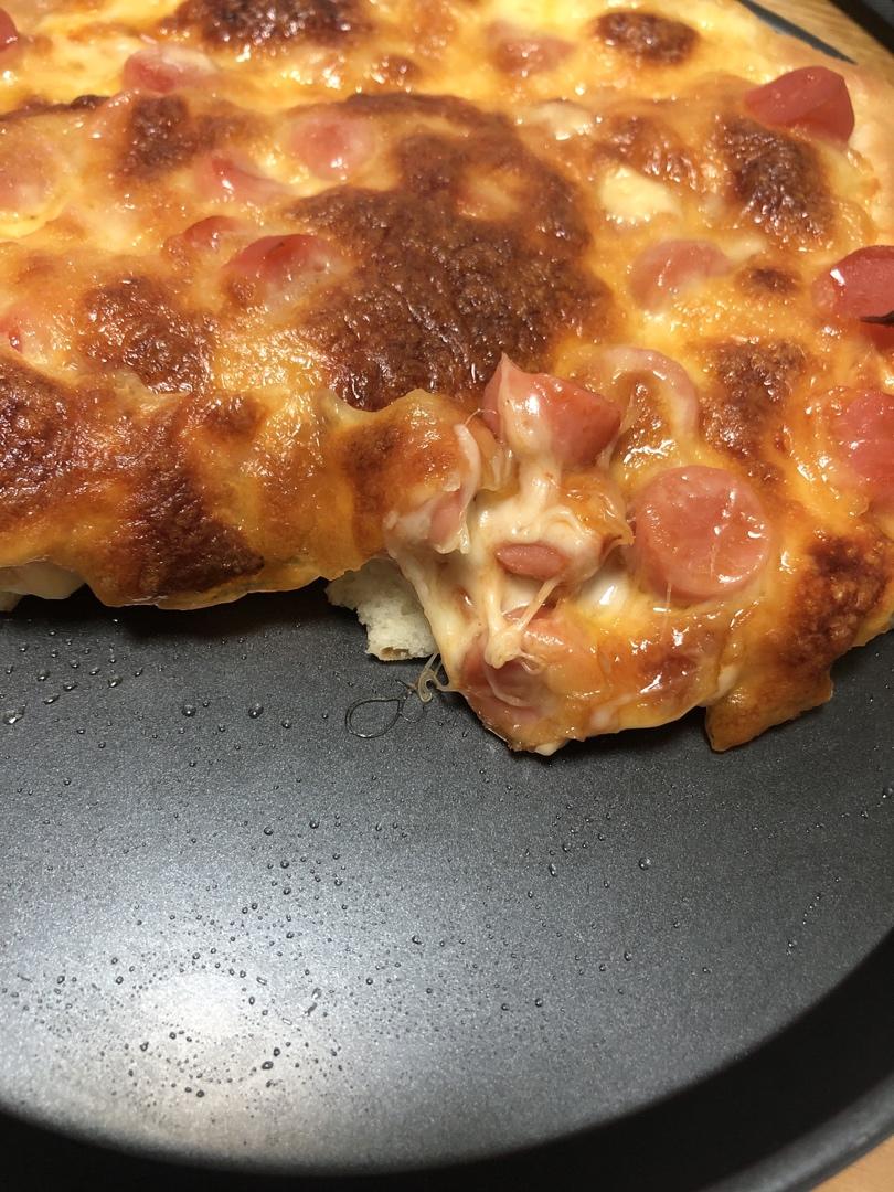 自制厚底披萨面饼