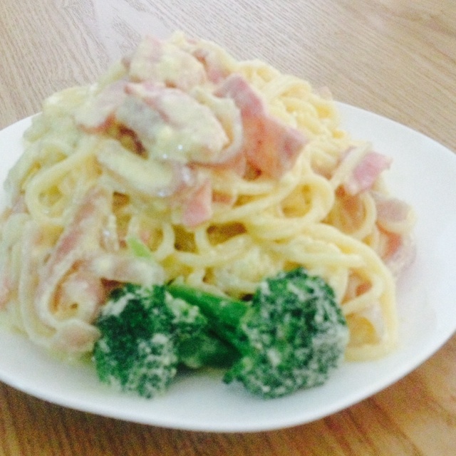 超简单的奶汁培根意面Carbonara