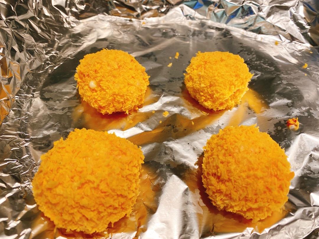 薯片芝士虾饼
