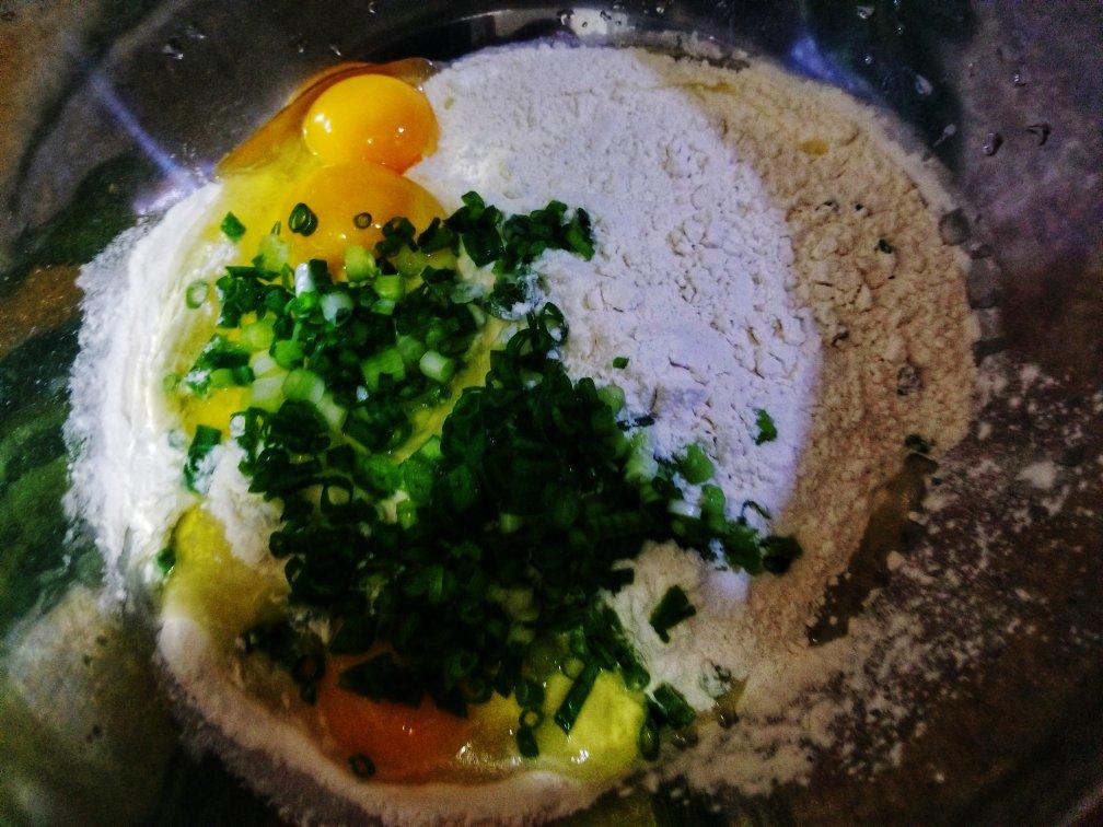 香葱鸡蛋饼