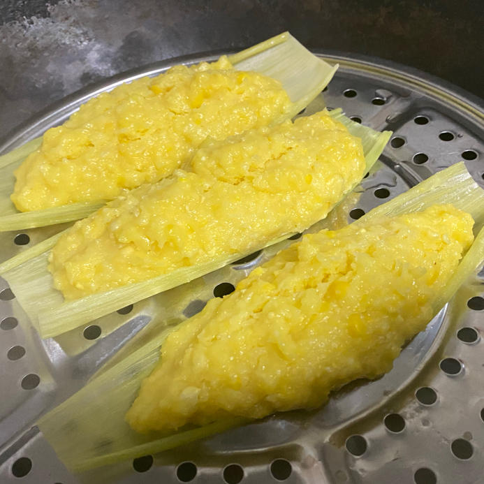 新鲜玉米粑（包谷粑粑）玉米饼