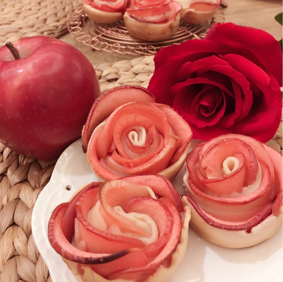 玫瑰苹果派