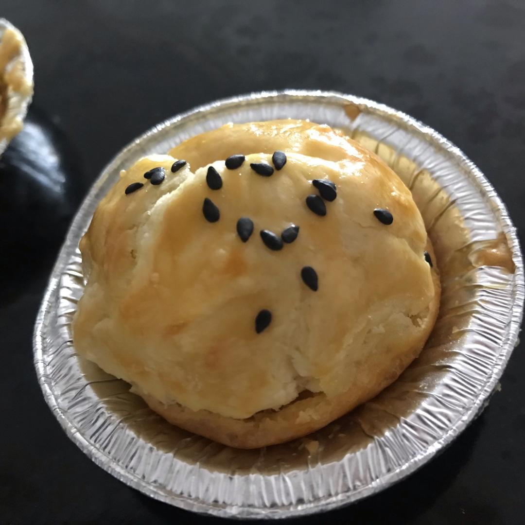 蛋挞皮烤汤圆