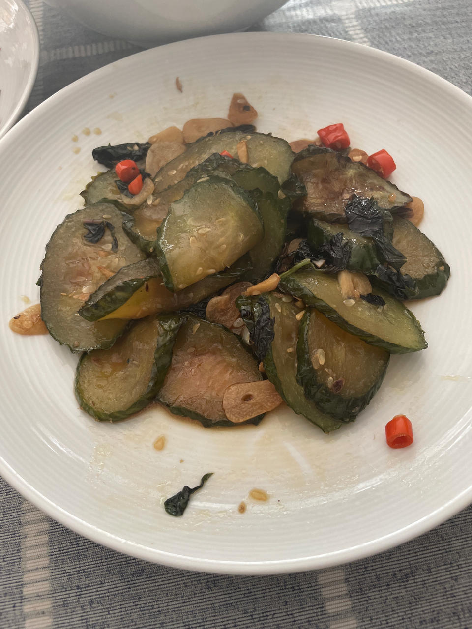 湘菜·紫苏煎黄瓜