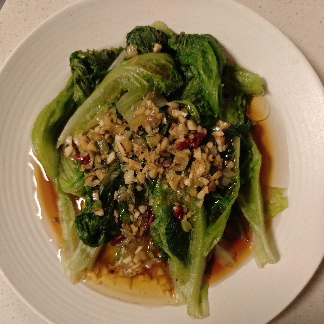广式白灼生菜(酒店配方)