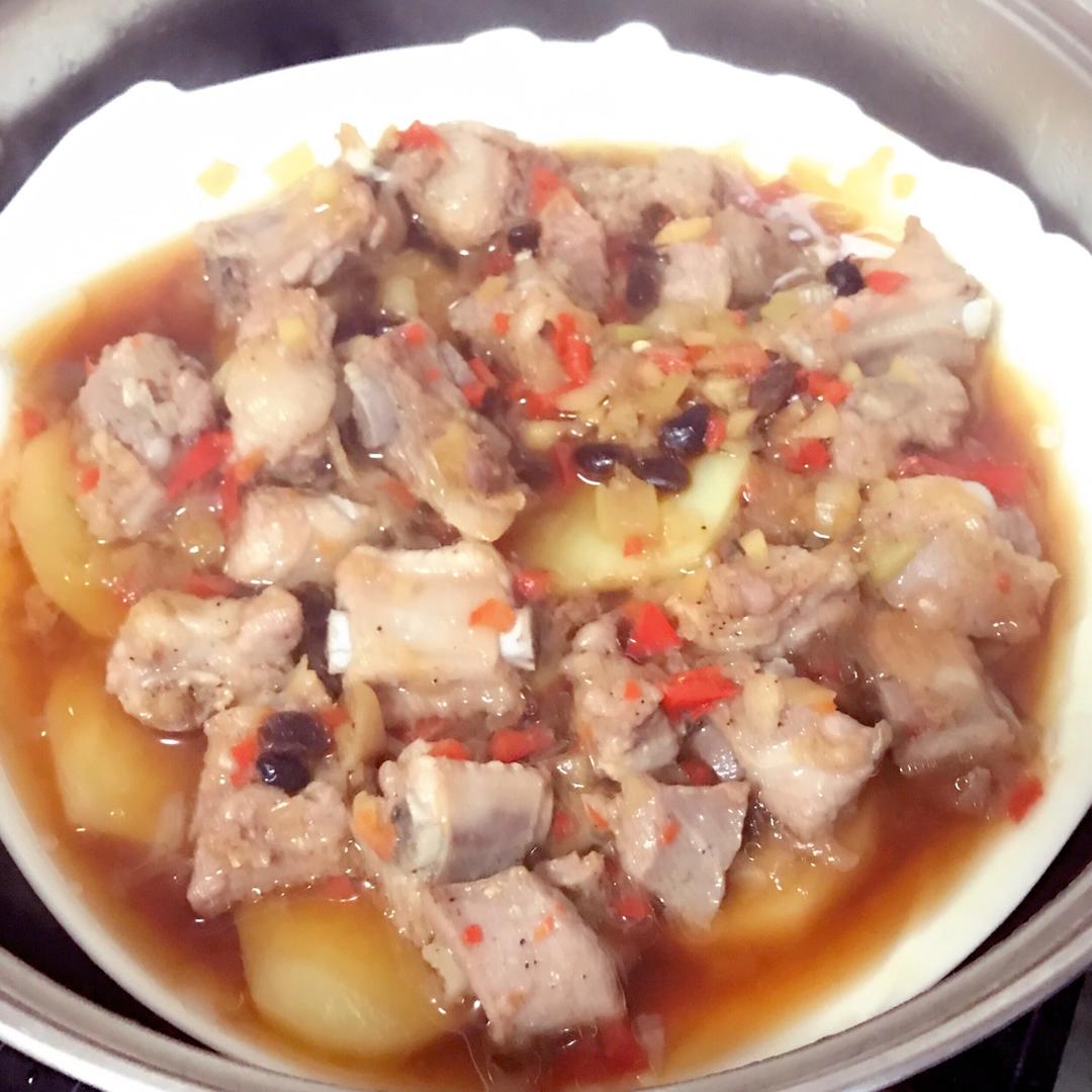 豉椒蒸土豆排骨