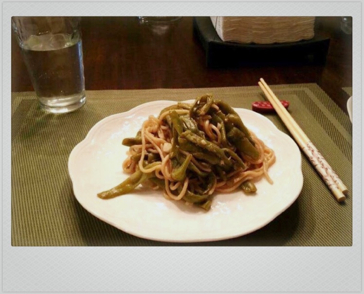 豆角焖面