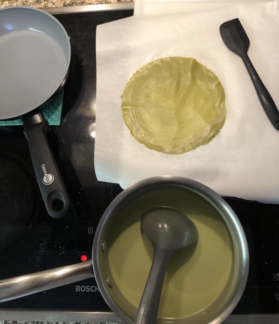 芒果千层蛋糕，100%成功告别煎皮无能