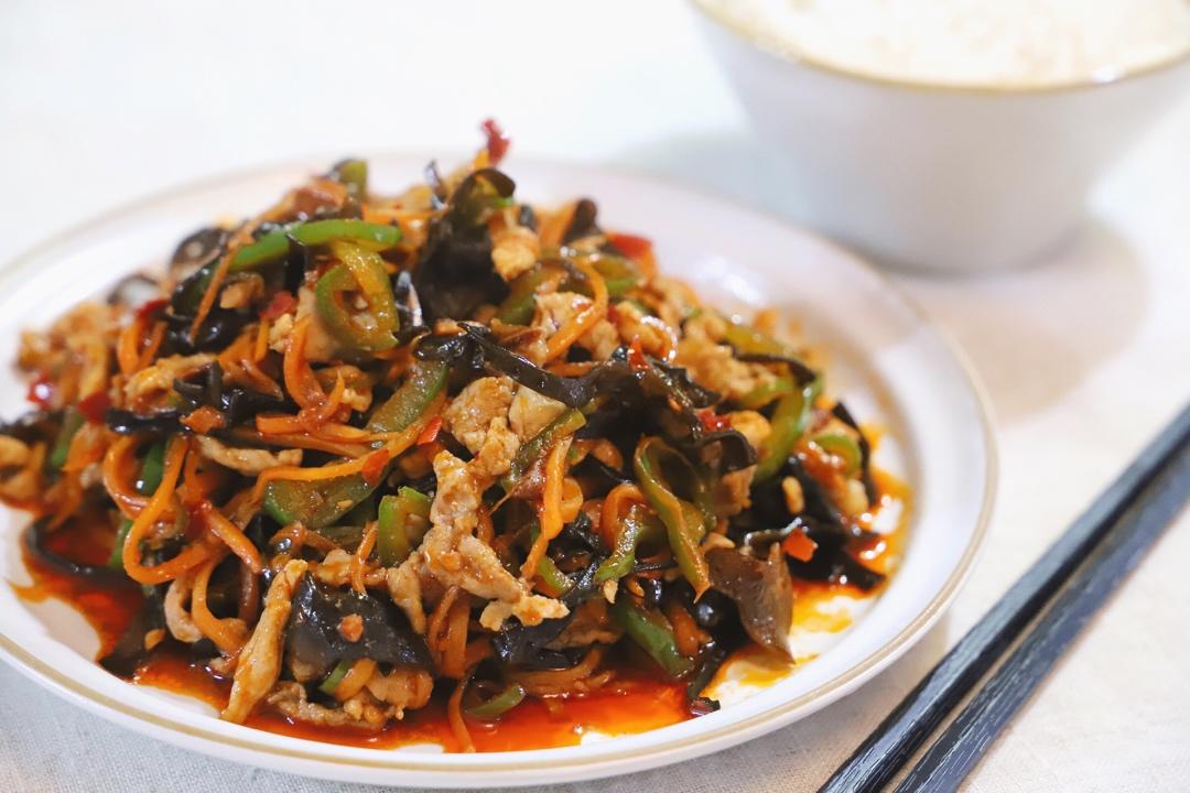 【原创】超下饭的家常川菜-鱼香肉丝（北方口味改良版）