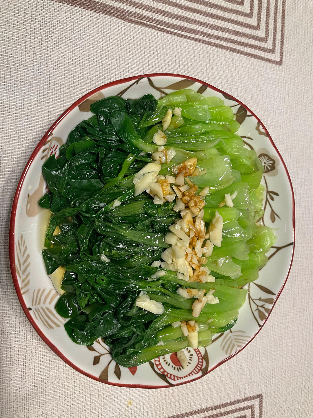 鸡毛菜的最佳打开方式：白灼鸡毛菜