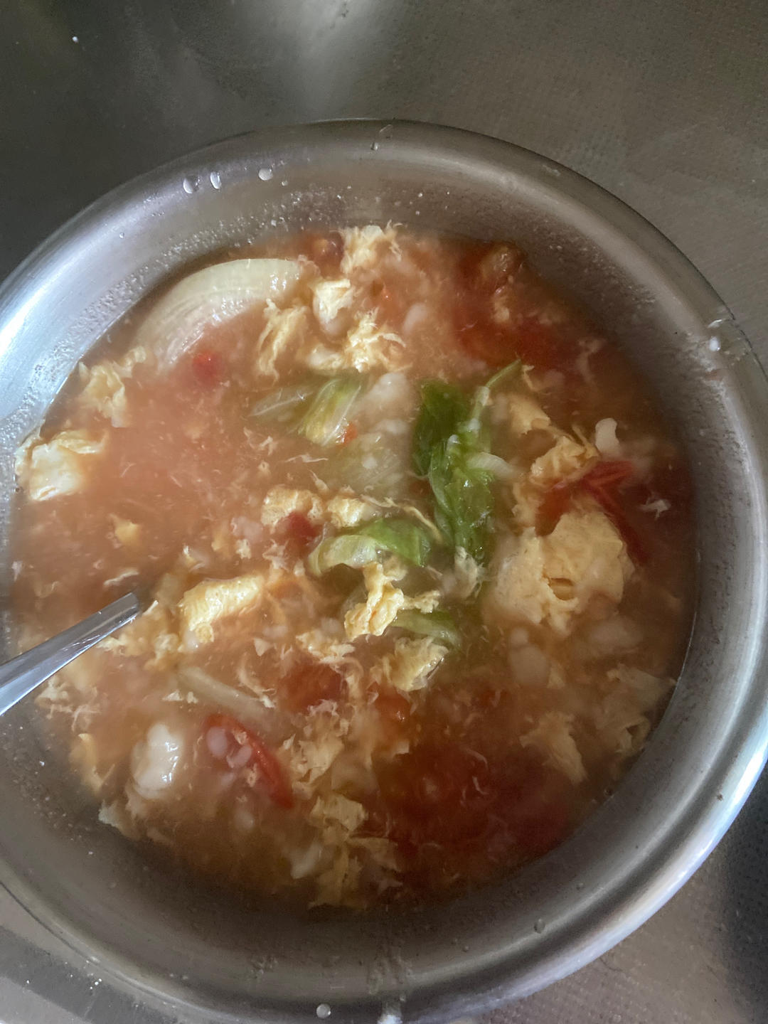 简单早餐-疙瘩汤