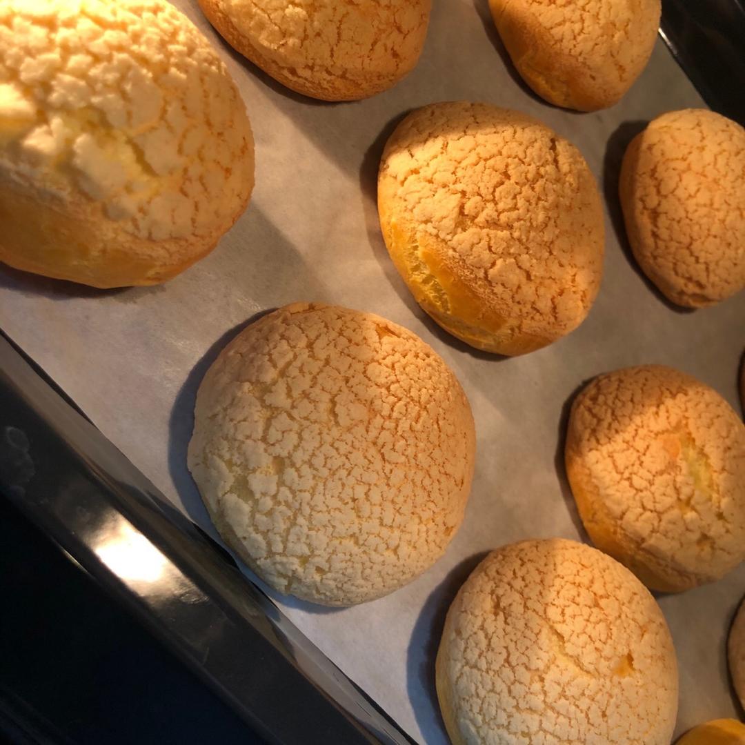 十分美味的酥皮泡芙