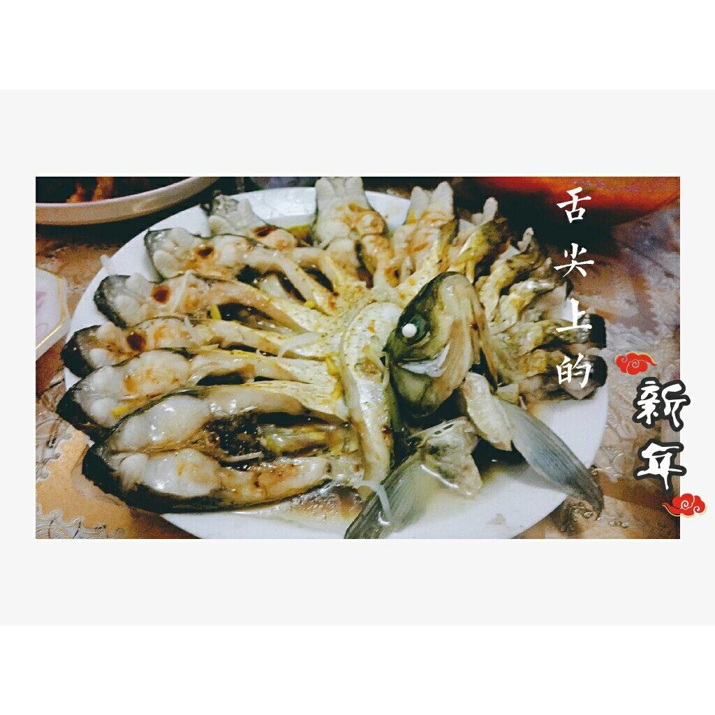 孔雀开屏清蒸鱼