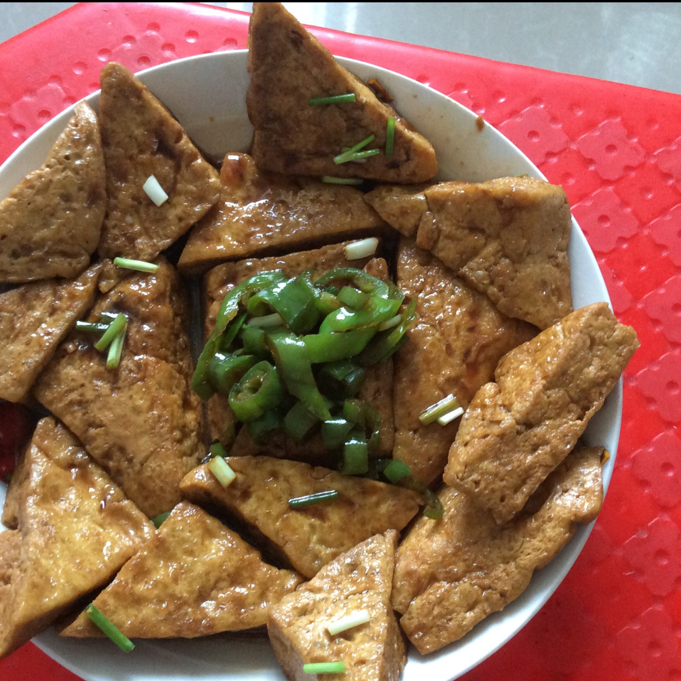 家常煎豆腐