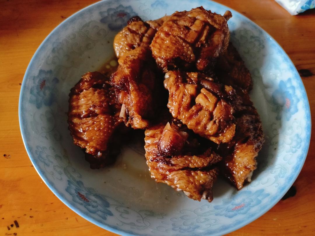 浓稠香甜的可乐鸡翅