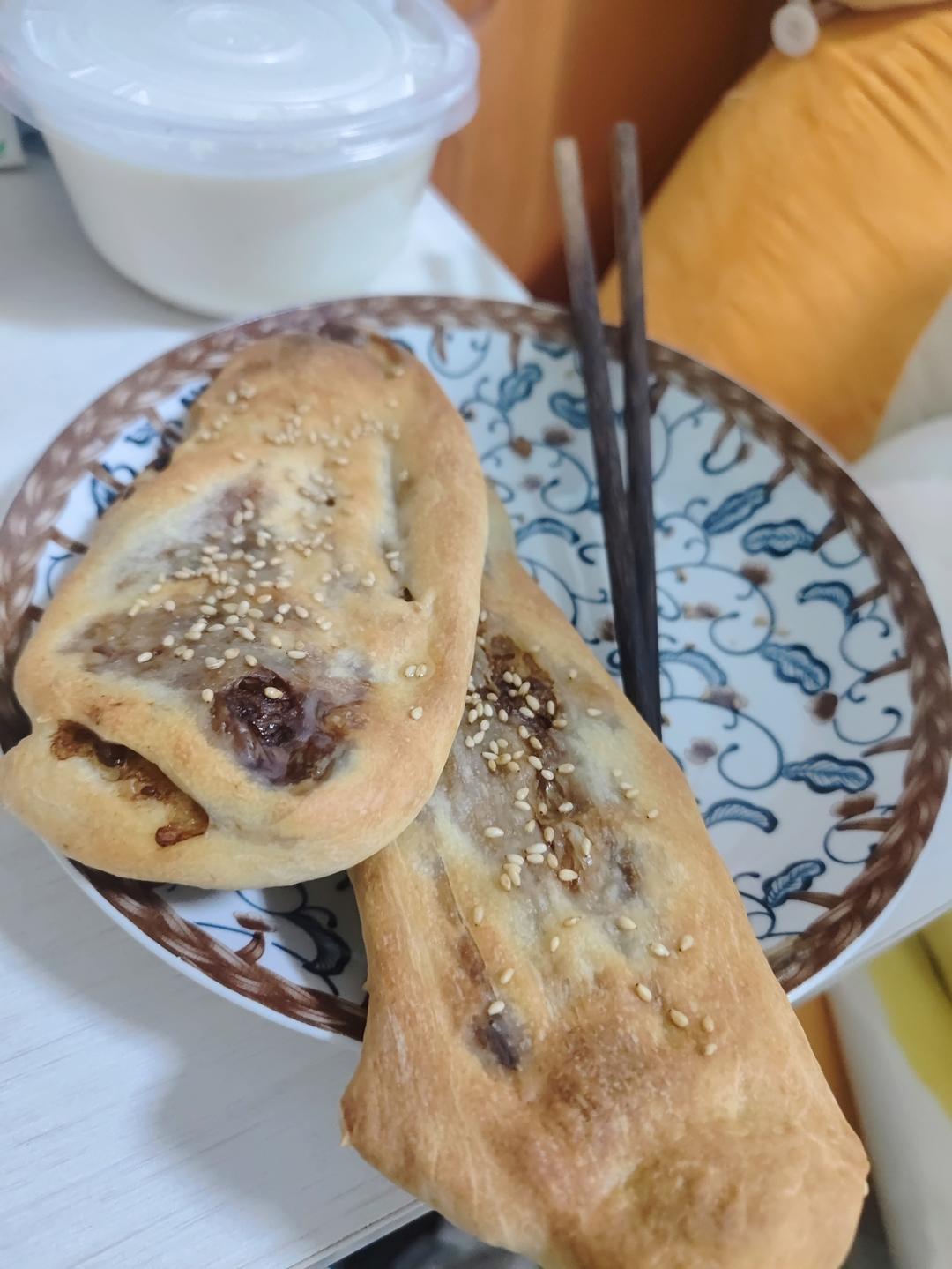 烤箱版鲜肉锅盔