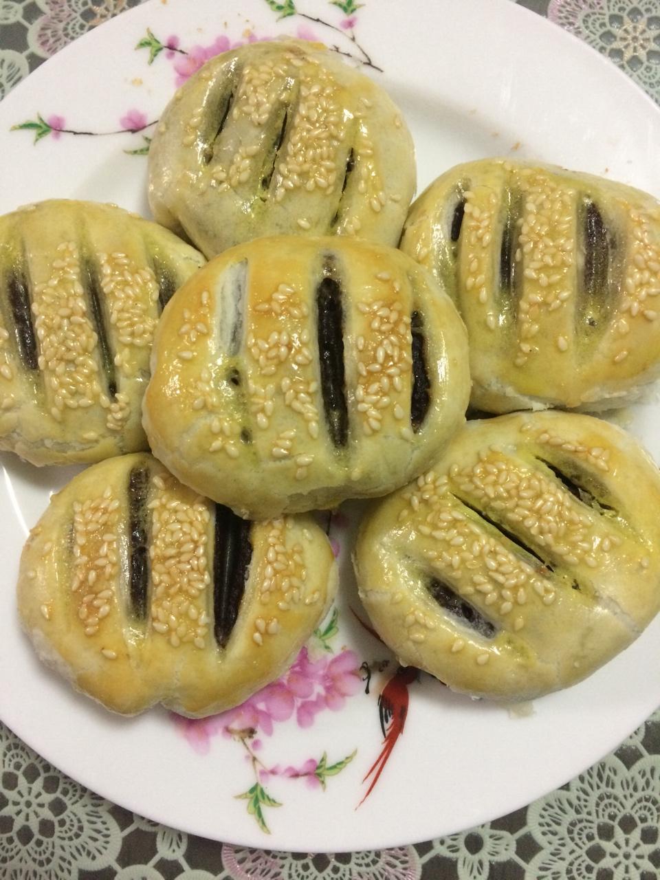 紫米馅老婆饼超快手（不用出膜不用醒面）