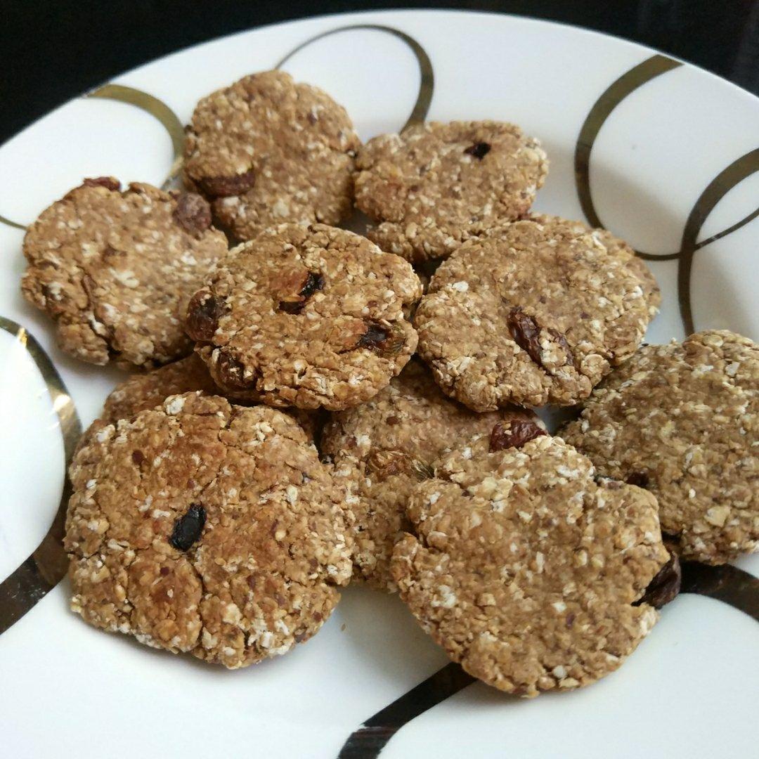 daogrs烤箱食谱之低脂燕麦小饼