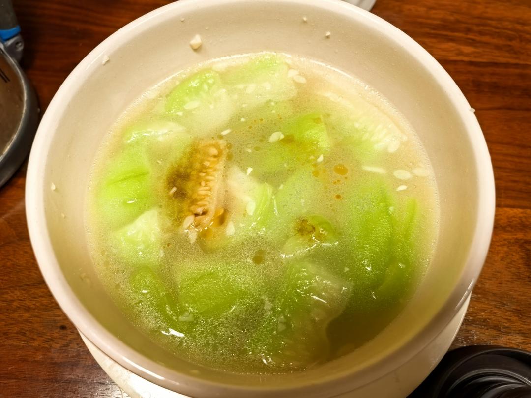 不开火微波炉蒜香丝瓜0失败
