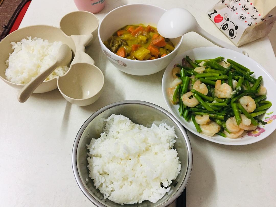 虾仁芦笋