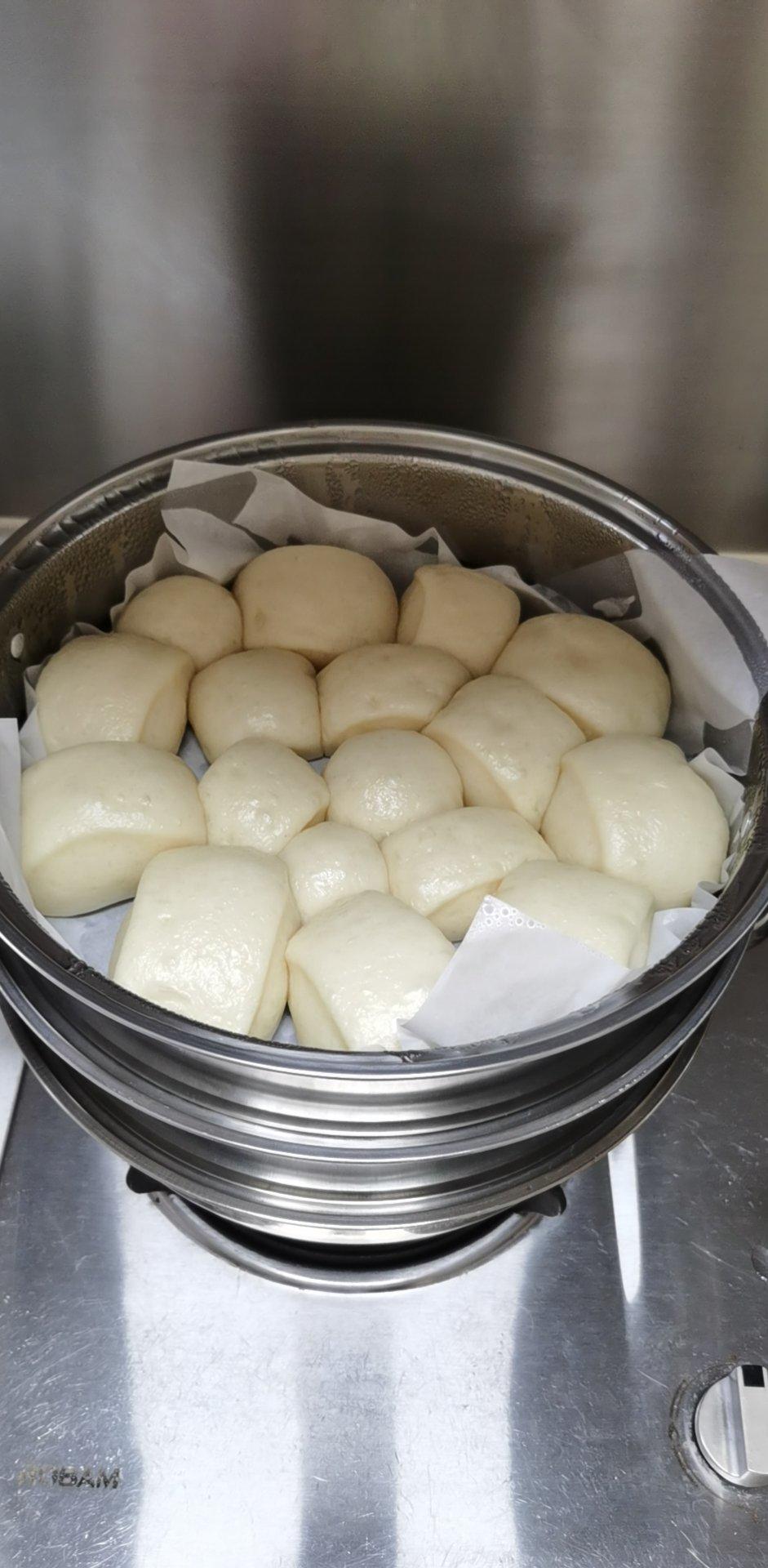 一发奶香小馒头，口感特别好！