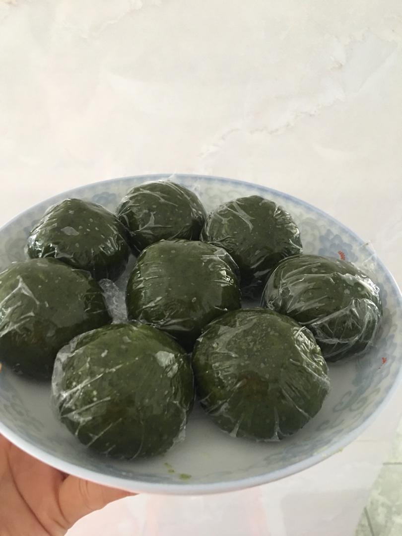 青团 | 咸蛋黄肉松馅