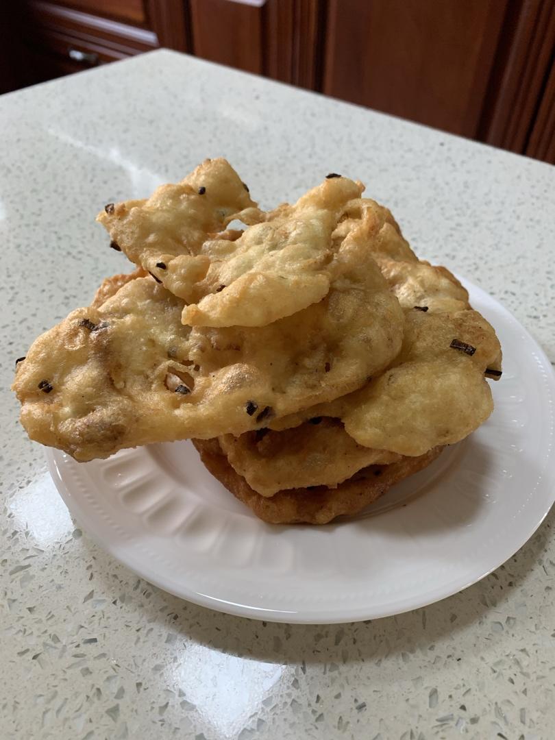 姥姥家的健康炸油饼（不揉面不擀面）