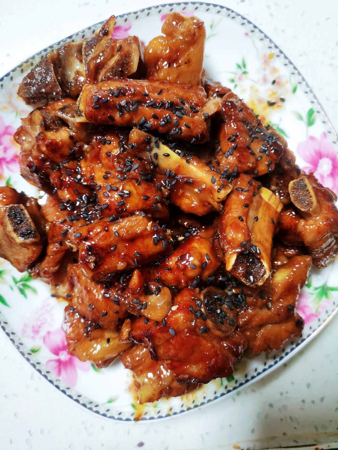 糖醋小排(排骨、高压锅)