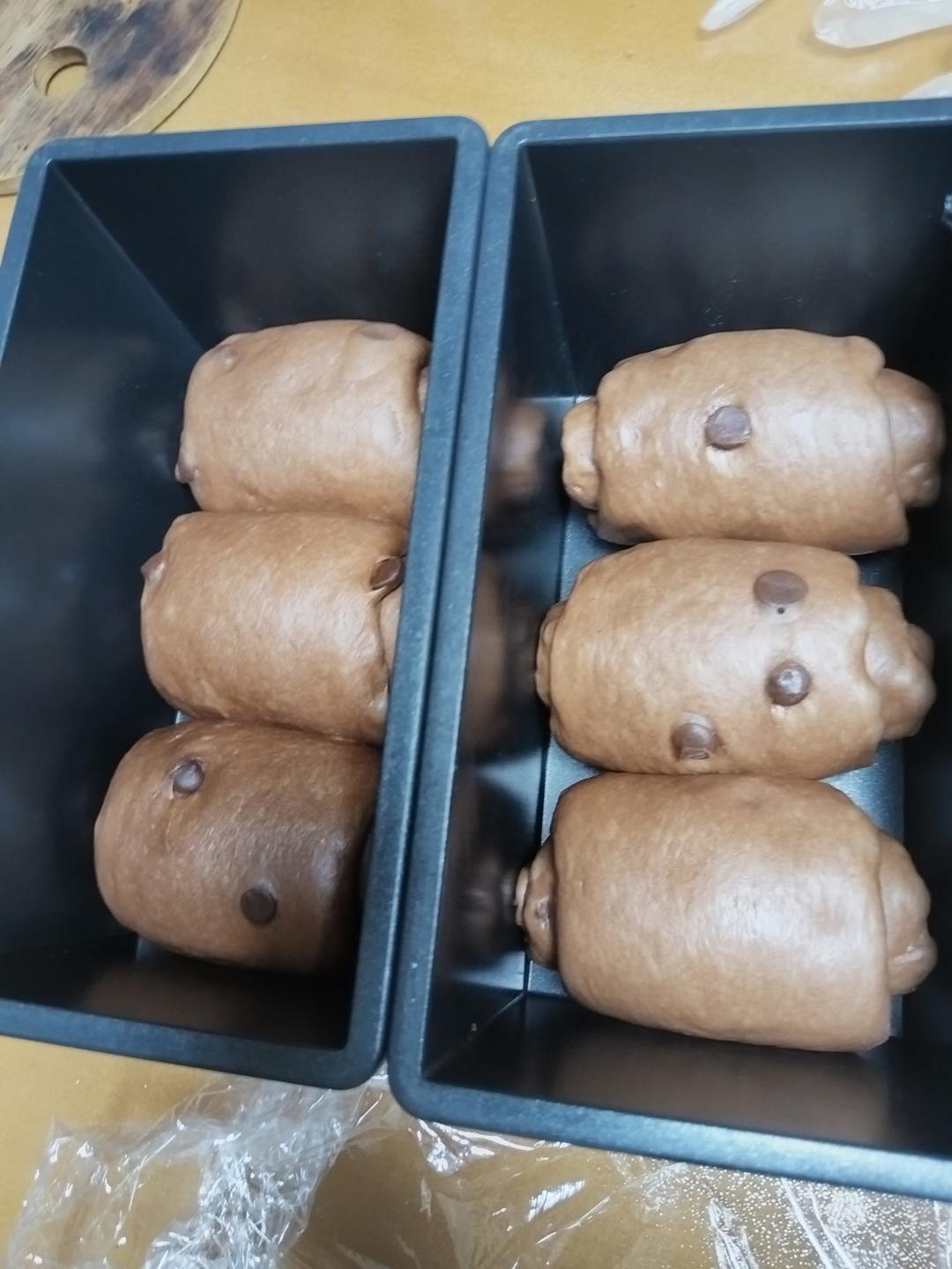 奶油巧克力吐司