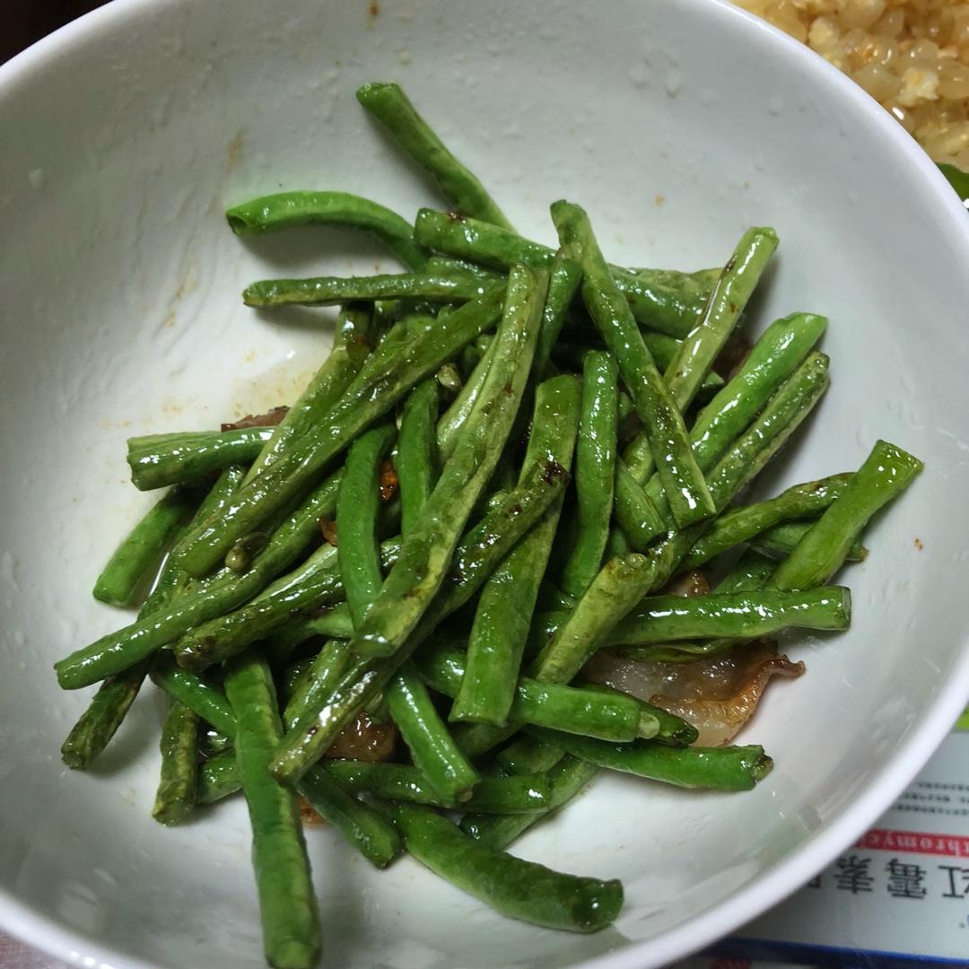 豆角炒肉