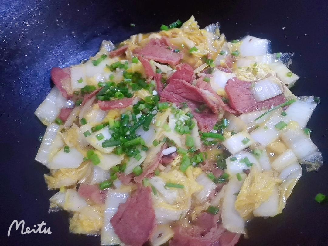 大白菜烧牛肉
