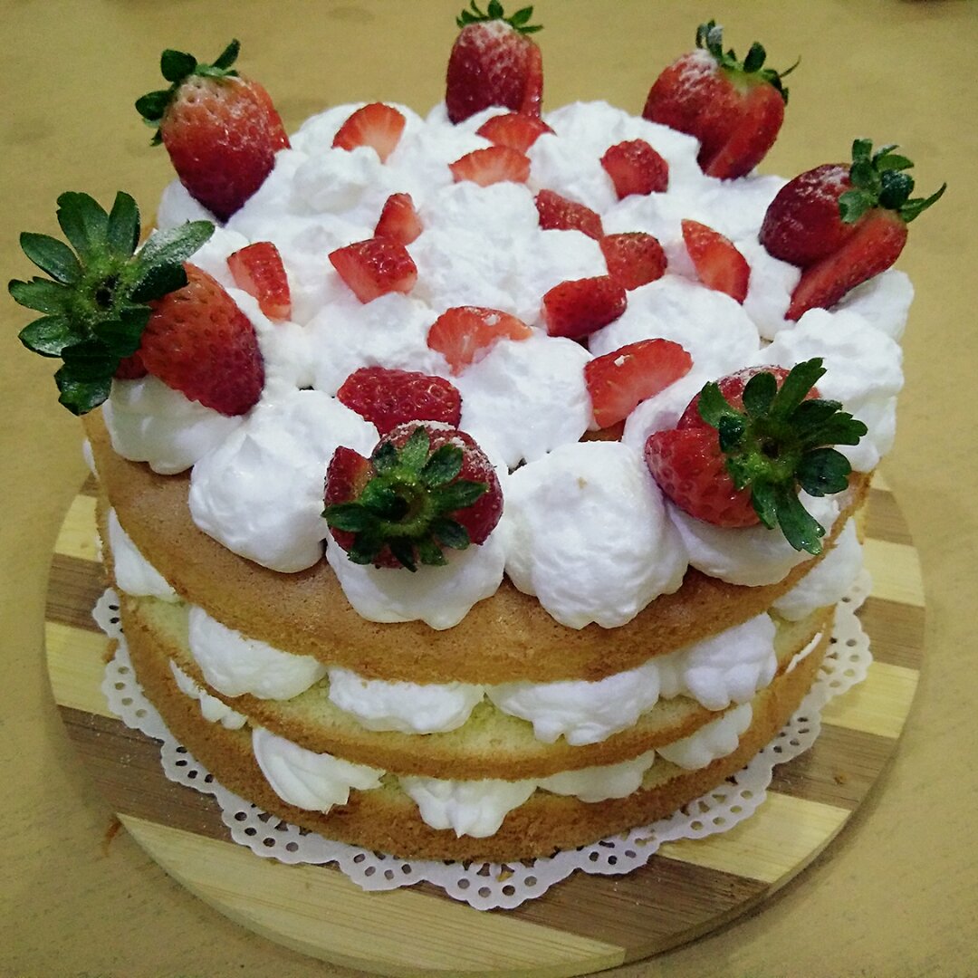 八寸原味戚风