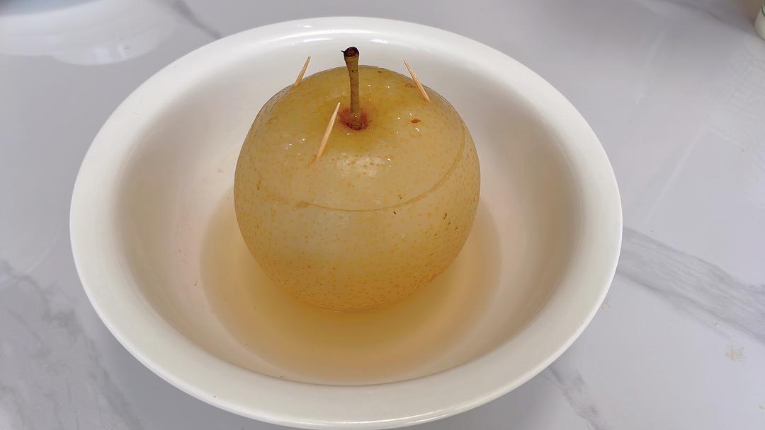 冰糖雪梨的做法