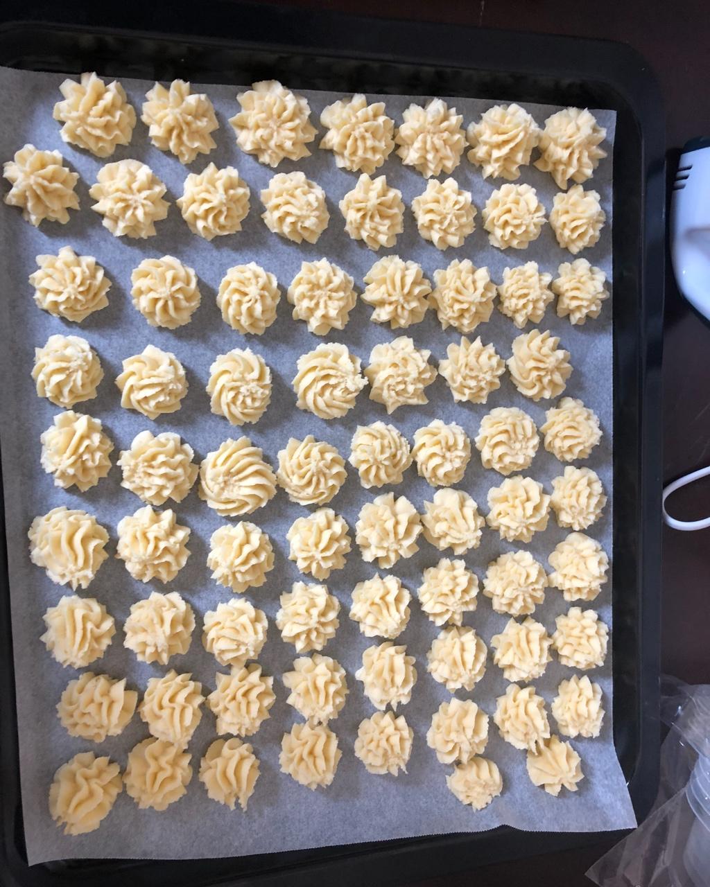 酥到掉渣的网红曲奇 牛油小花 媲美珍妮曲奇