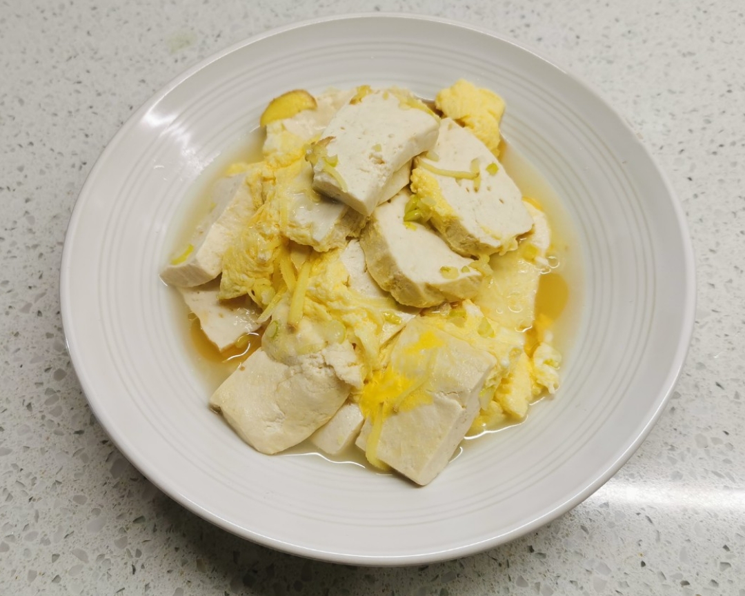 鸡蛋炖豆腐的做法 步骤4
