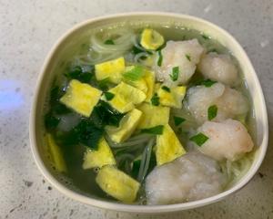 宝宝10个月辅食：番茄紫菜丸子汤的做法 步骤5