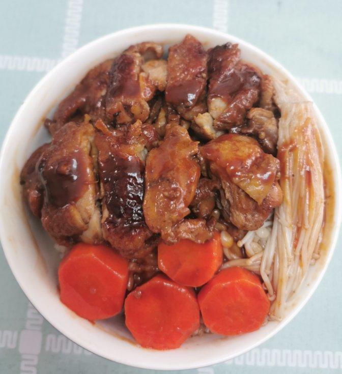 照烧鸡腿饭