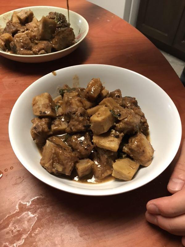 豉汁香芋蒸排骨