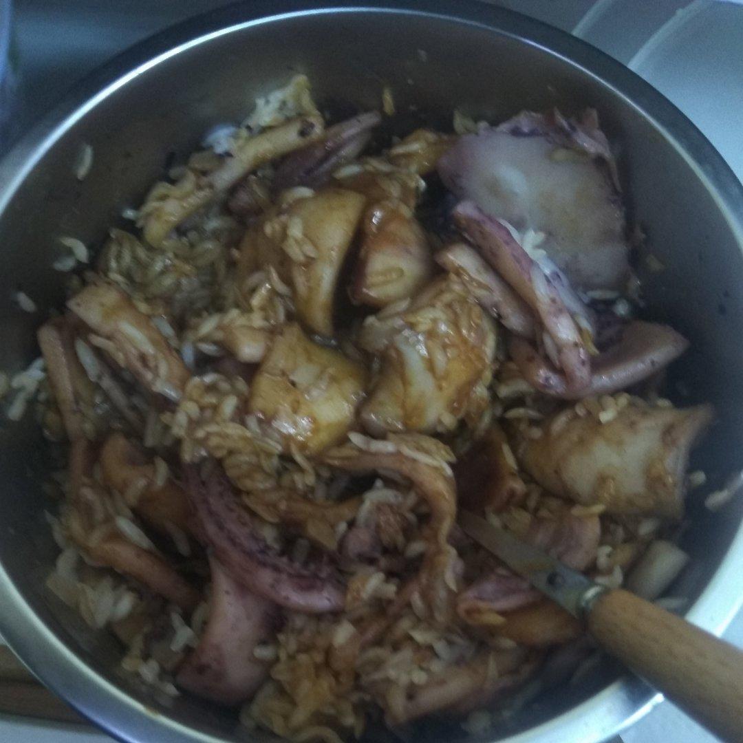 韩式鱿鱼拌饭