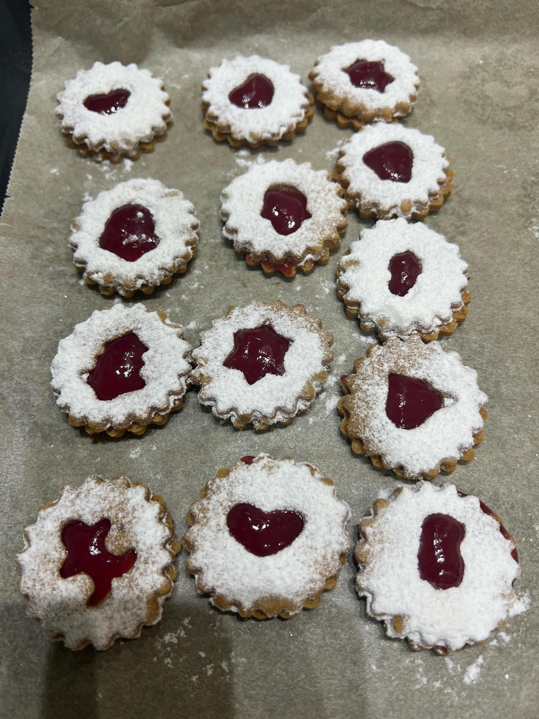 圣诞饼干Linzer Augen（林茨之眼）