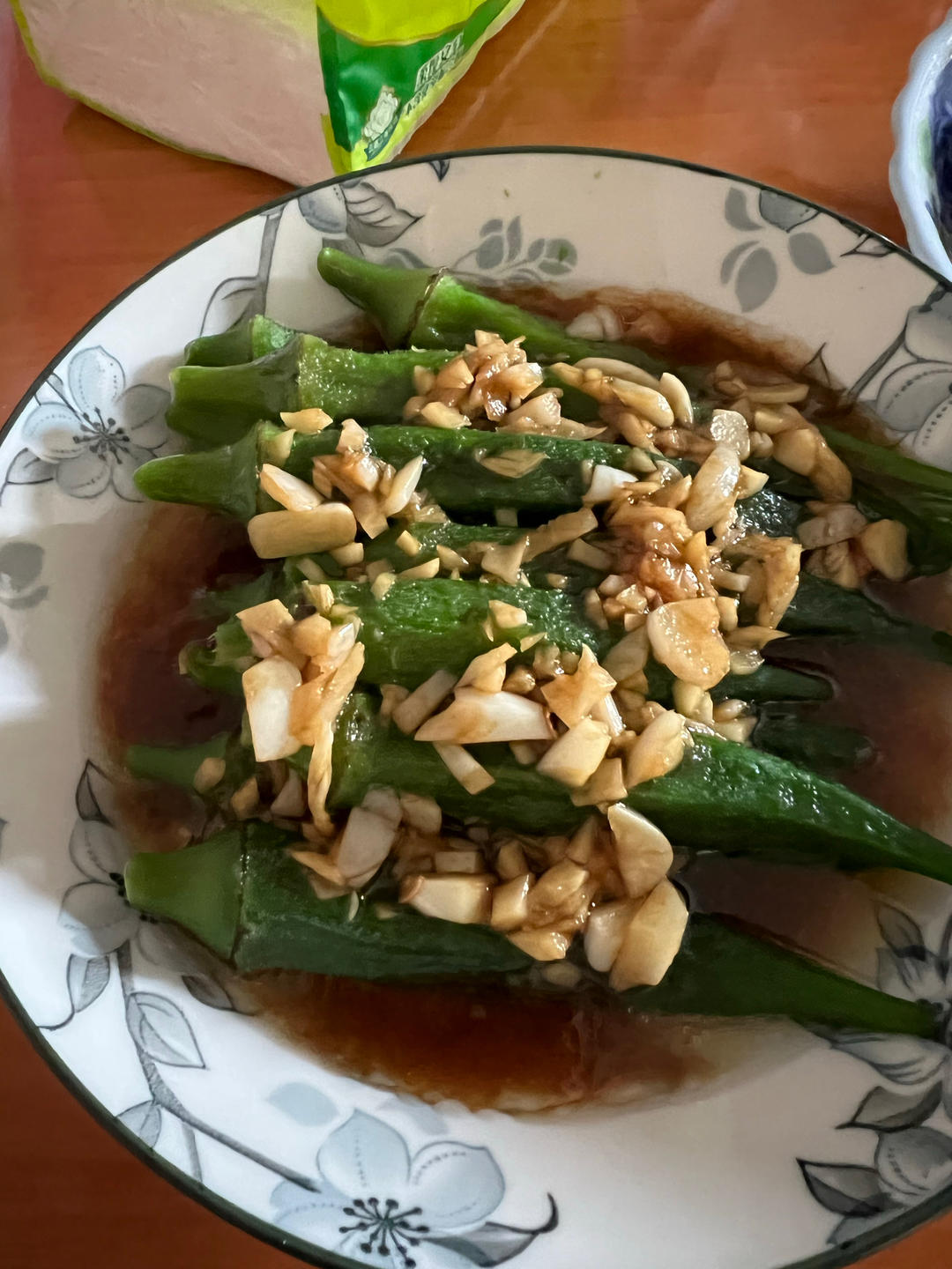 蚝油秋葵