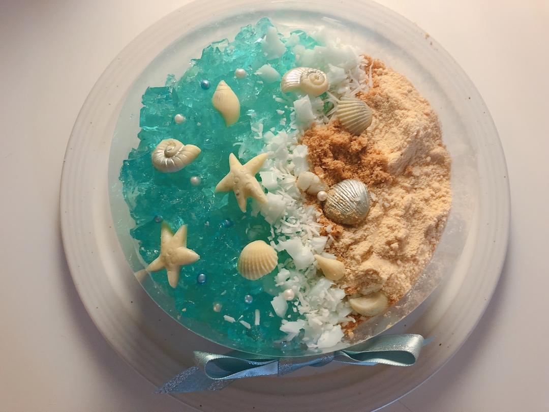 海洋酸奶慕斯蛋糕