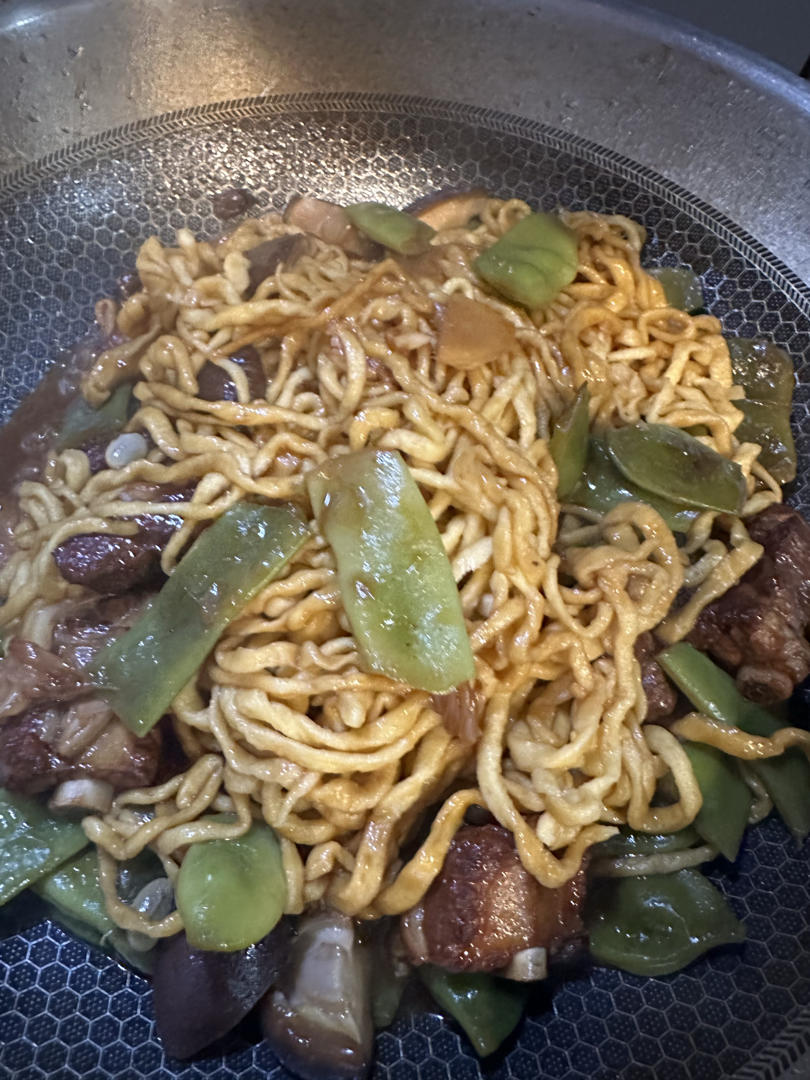 排骨豆角焖面